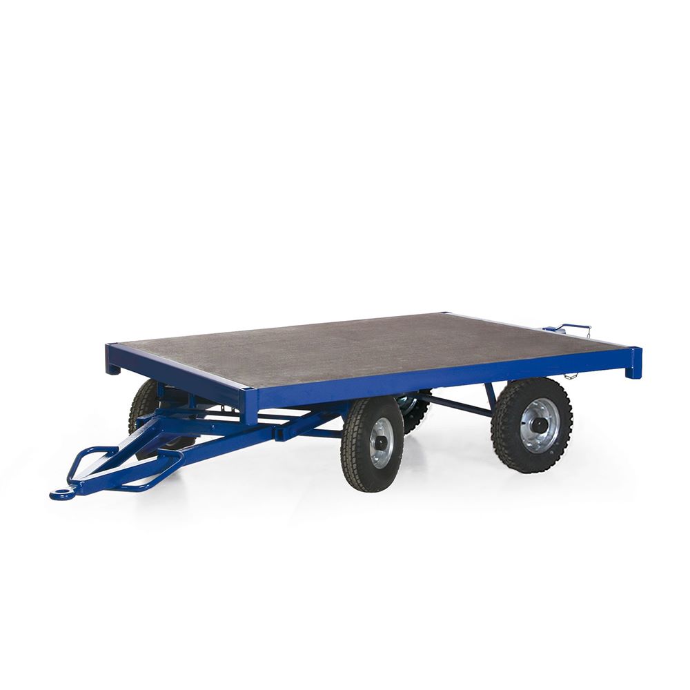 Produktbild Rotauro Industrieanhänger mit Lenkung und 5000 kg Last 2000 x 1000 mm bild 4