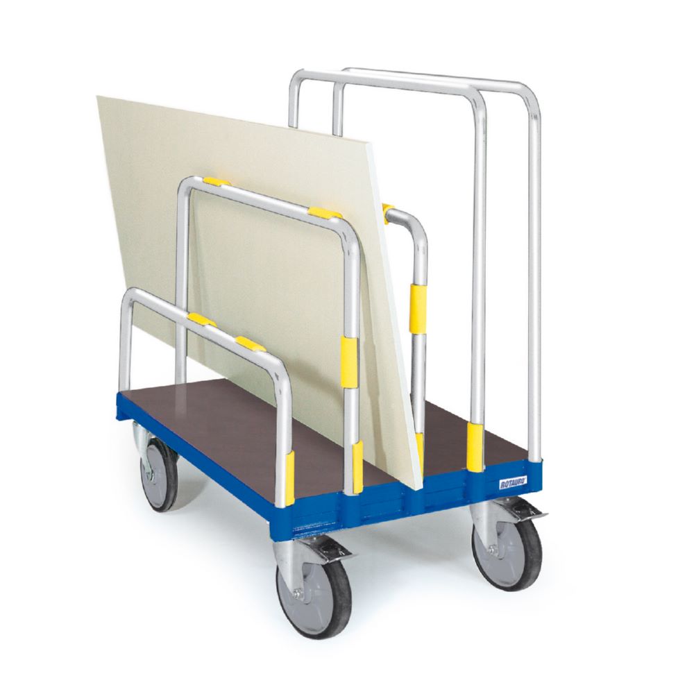 Produktbild Rotauro Plattenwagen Ladefläche für 5 Bügel bis 600 kg 600 x 880 x 315 mm bild 3