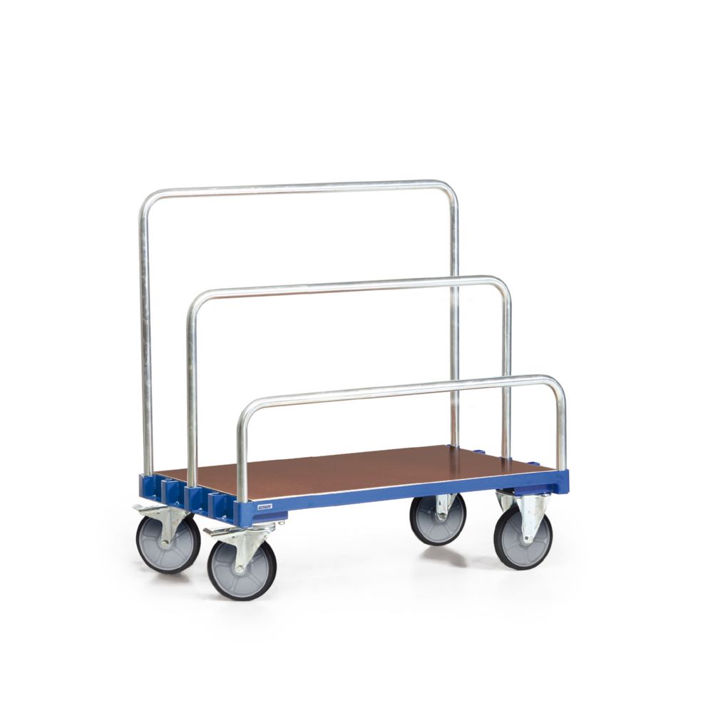 Produktbild Rotauro Plattenwagen Ladefläche für 5 Bügel bis 600 kg 700 x 1080 x 315 mm bild 3