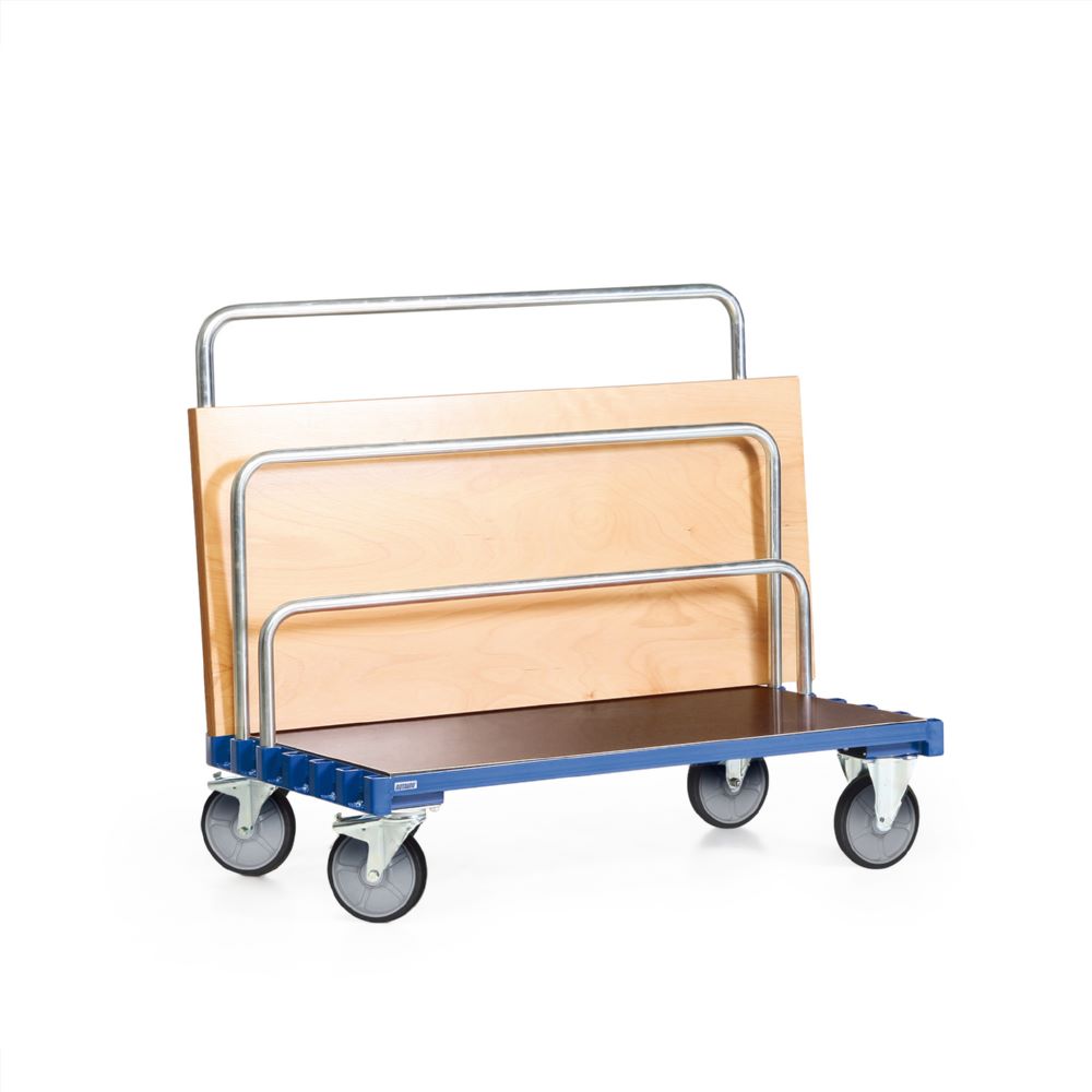 Produktbild Rotauro Plattenwagen Ladefläche für 7 Bügel bis 600 kg 800 x 1280 x 315 mm bild 3