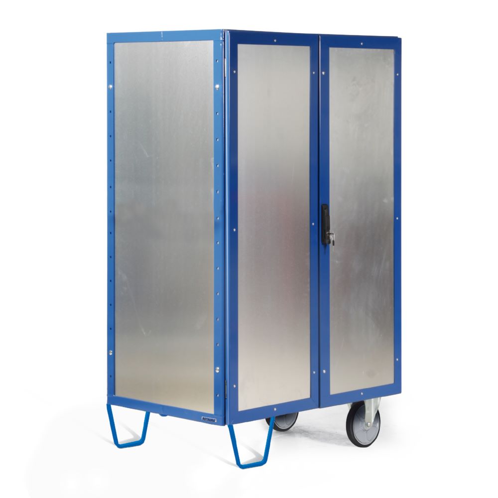 Produktbild Rotauro Schrankwagen für Hebelroller 2 x Bockrollen 1000 x 700 mm bild 1