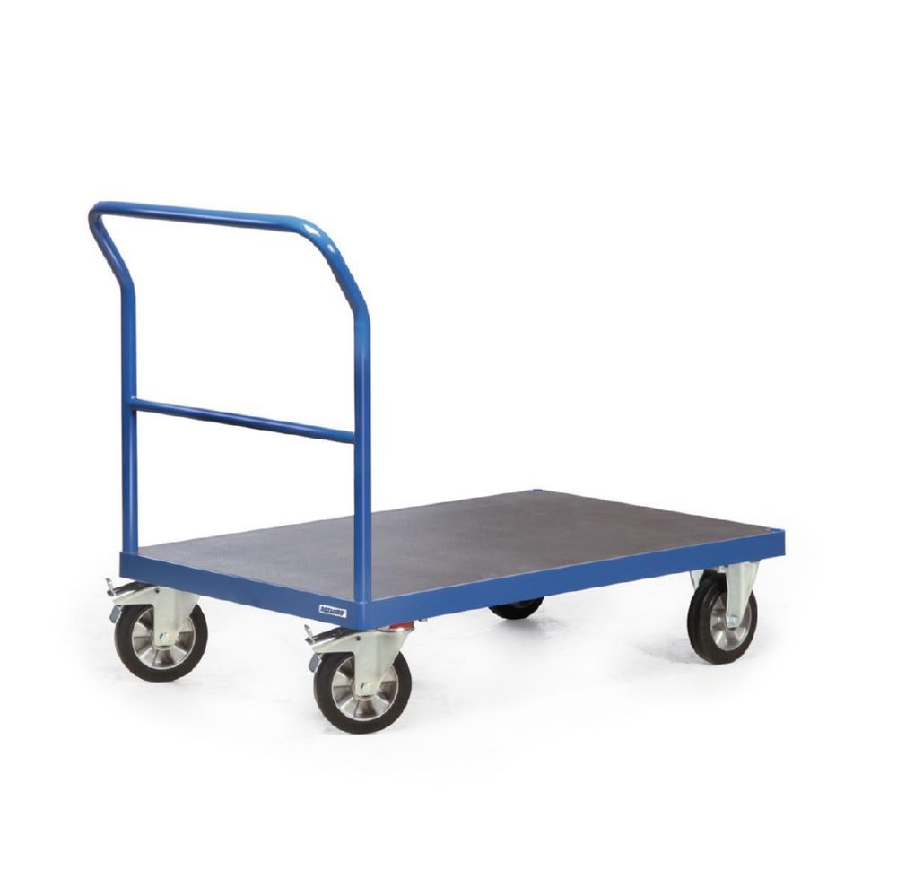 Produktbild Rotauro Schwerlast Plattformwagen Serie R mit Schiebebügel 1200 kg 2000 x 800 mm