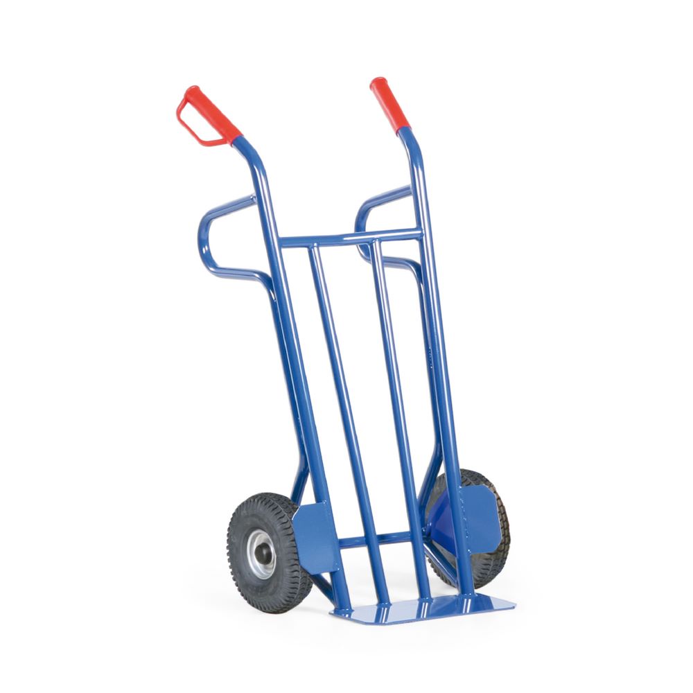 Produktbild Rotauro Stahlrohr Sackkarre Traglast bis 400 kg Luftbereifung Höhe 1150 mm