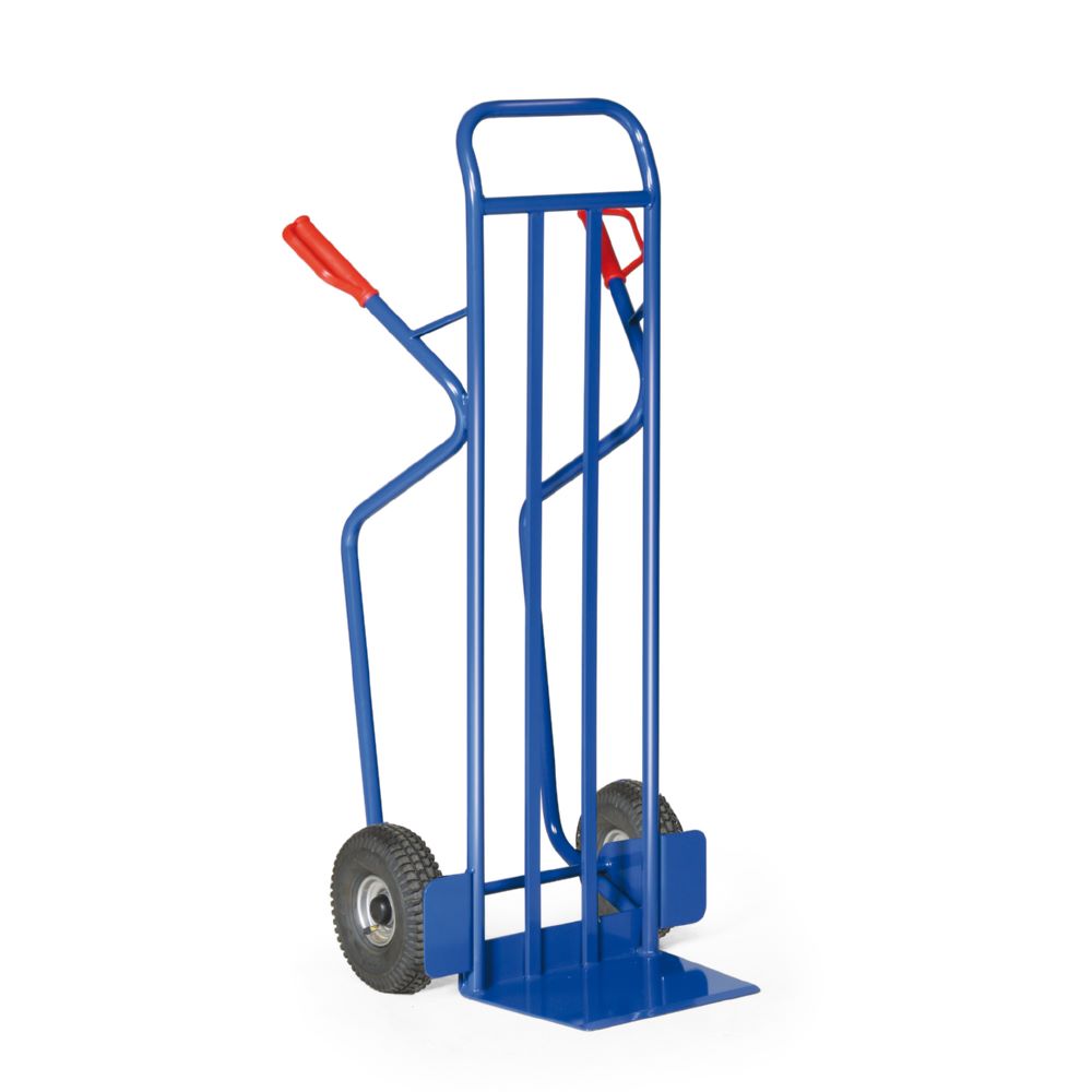 Produktbild Rotauro Stahlrohr Stapelkarre Höhe 1370mm Schaufelgröße 380 x 270 mm