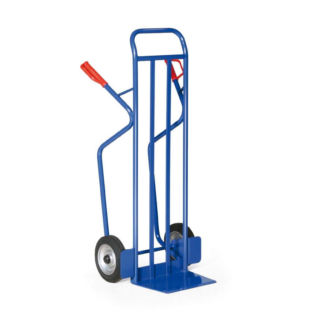 Produktbild Rotauro Stahlrohr Stapelkarre bis 350 kg Schaufelgröße 380 x 270 mm