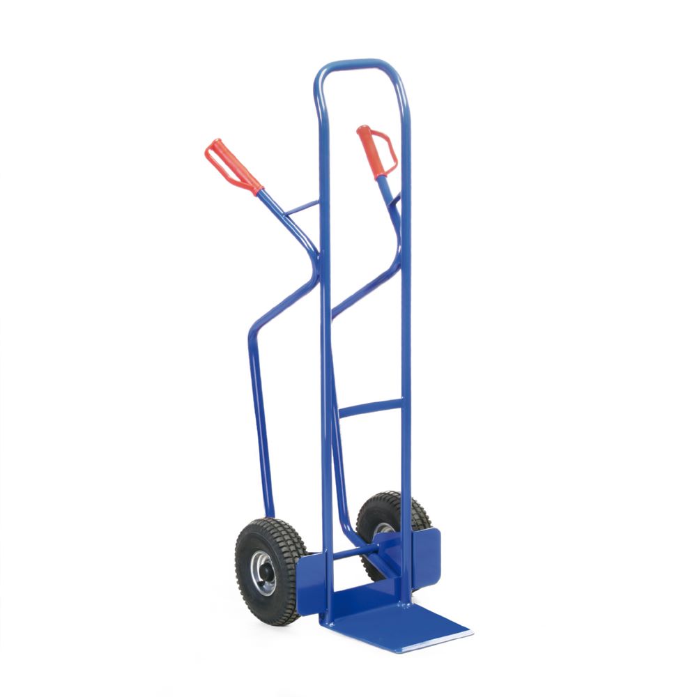 Produktbild Rotauro Stahlrohr Stapelkarre Traglast 350 kg mit Stahlfelgen Höhe 1370 mm