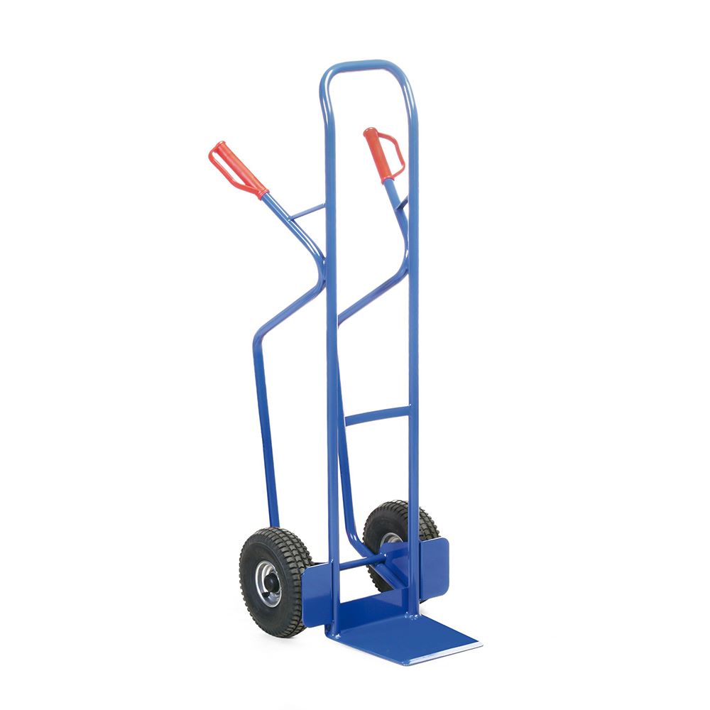 Produktbild Rotauro Stahlrohr Stapelkarre bis 350 kg Stahlfelgen Höhe 1370 mm