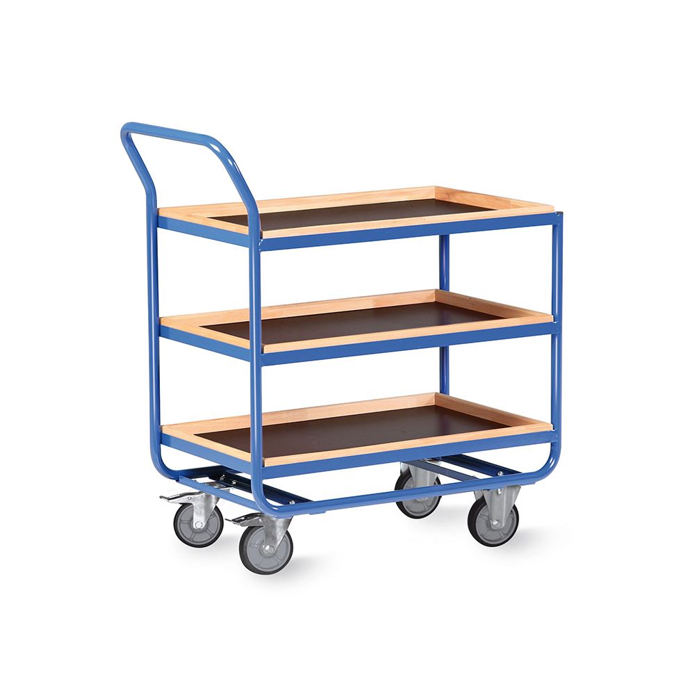 Produktbild Rotauro Stahlrohr Tischwagen Traglast bis 300 kg 500 x 961 x 1000 mm