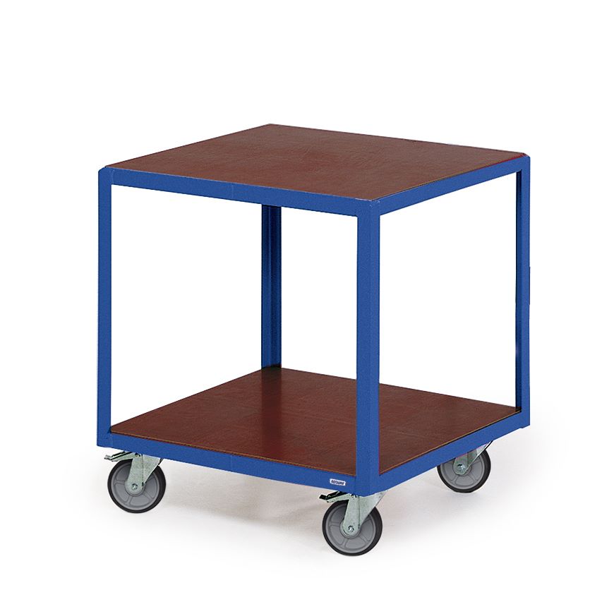 Produktbild Rotauro Transportroller mit 2 Ladeflächen 700 x 700 x 775 mm