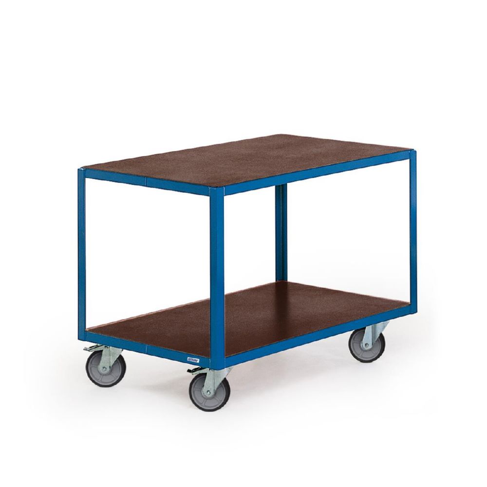 Produktbild Rotauro Transportroller mit 2 Ladeflächen 1000 x 700 x 775 mm