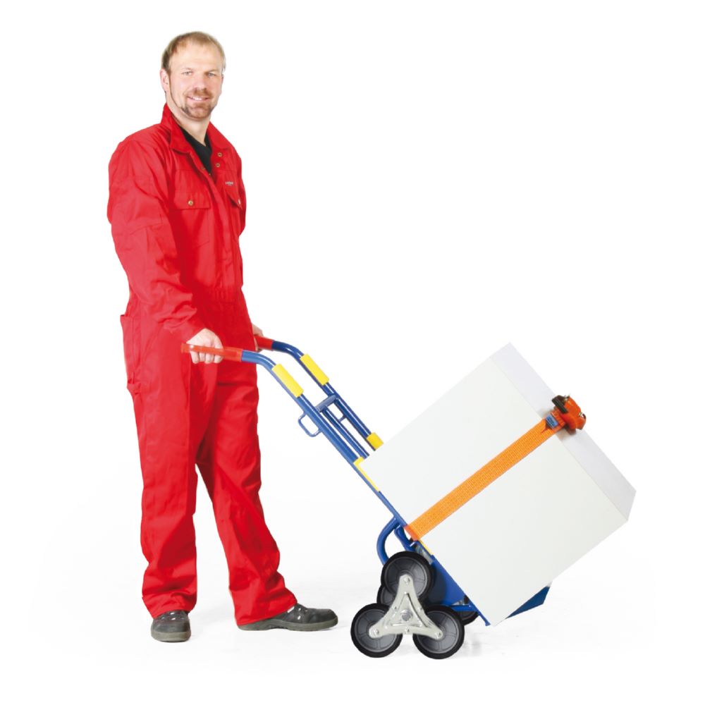 Produktbild Rotauro Treppen Sackkarre Set 1 Dreistern Schaufel 400 x 155 mm Last 300 kg bild 2