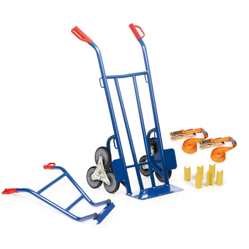 Produktbild Rotauro Treppen Sackkarre Set 2 Dreistern Traglast 300 kg Schaufel 400 x 155 mm