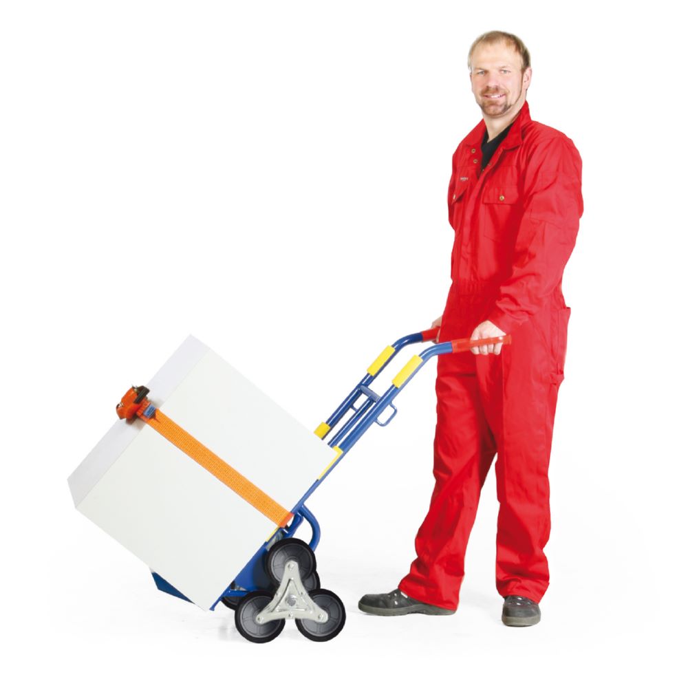 Produktbild Rotauro Treppen Sackkarre Set 2 Dreistern Traglast 300 kg Schaufel 400 x 155 mm bild 3