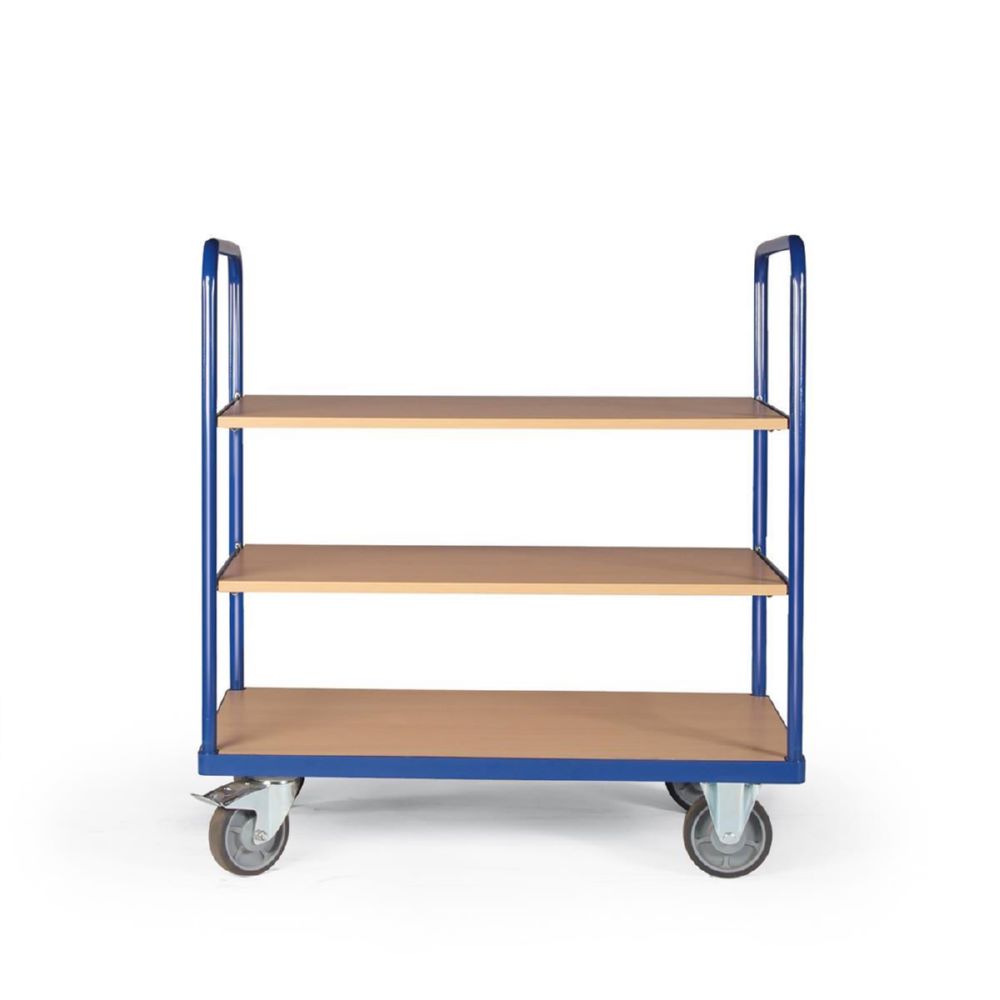 Produktbild Tauroflex Etagenwagen Modell Basic 3 Etagen bis 500 kg Last 700 x 1190 x 1160 mm bild 4