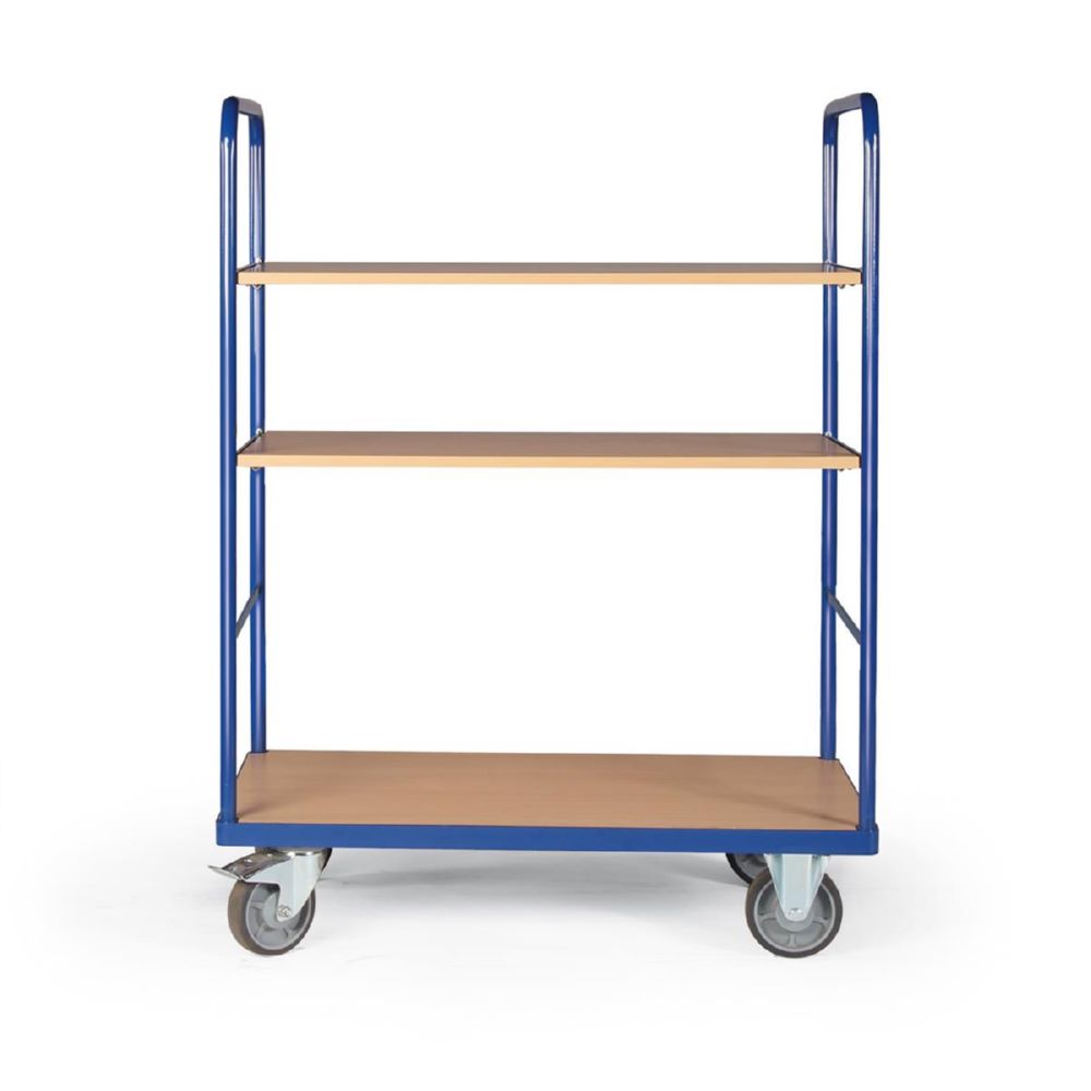 Produktbild Tauroflex Etagenwagen Basic 3 offene Etagen bis 500 kg Last 500 x 1040 x 1460 mm bild 3