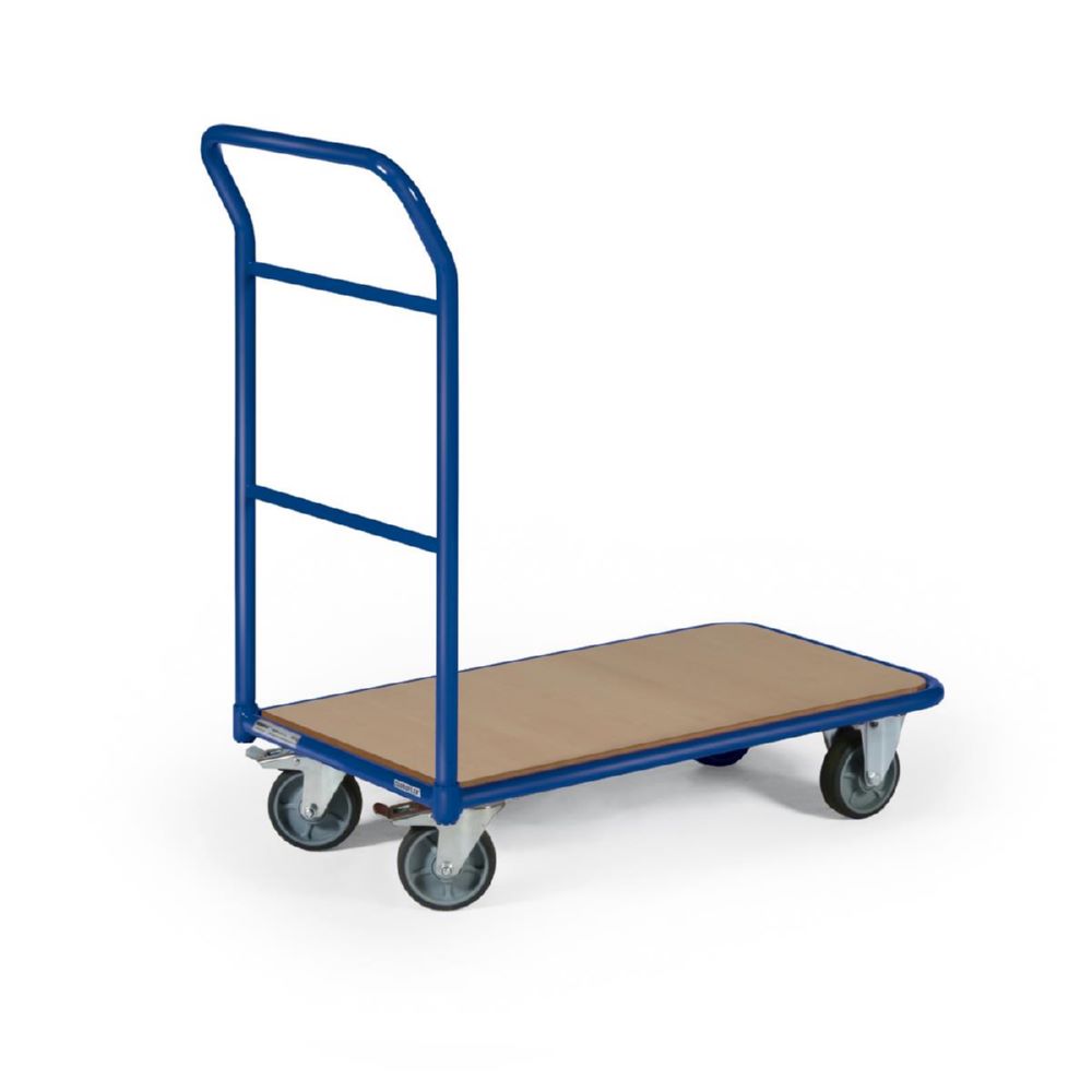 Produktbild Tauroflex Magazinwagen basic mit robustem Schiebebügel Last 250 kg 500 x 965 x 1015 mm bild 3