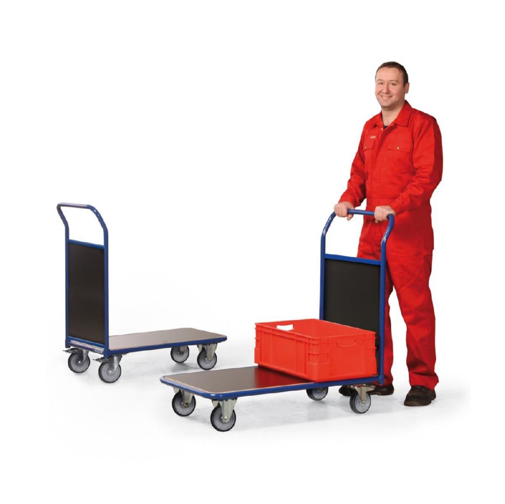 Produktbild Tauroflex Magazinwagen F3 mit Schiebebügel und Stirnwandl 500 x 965 x 1015 mm bild 4