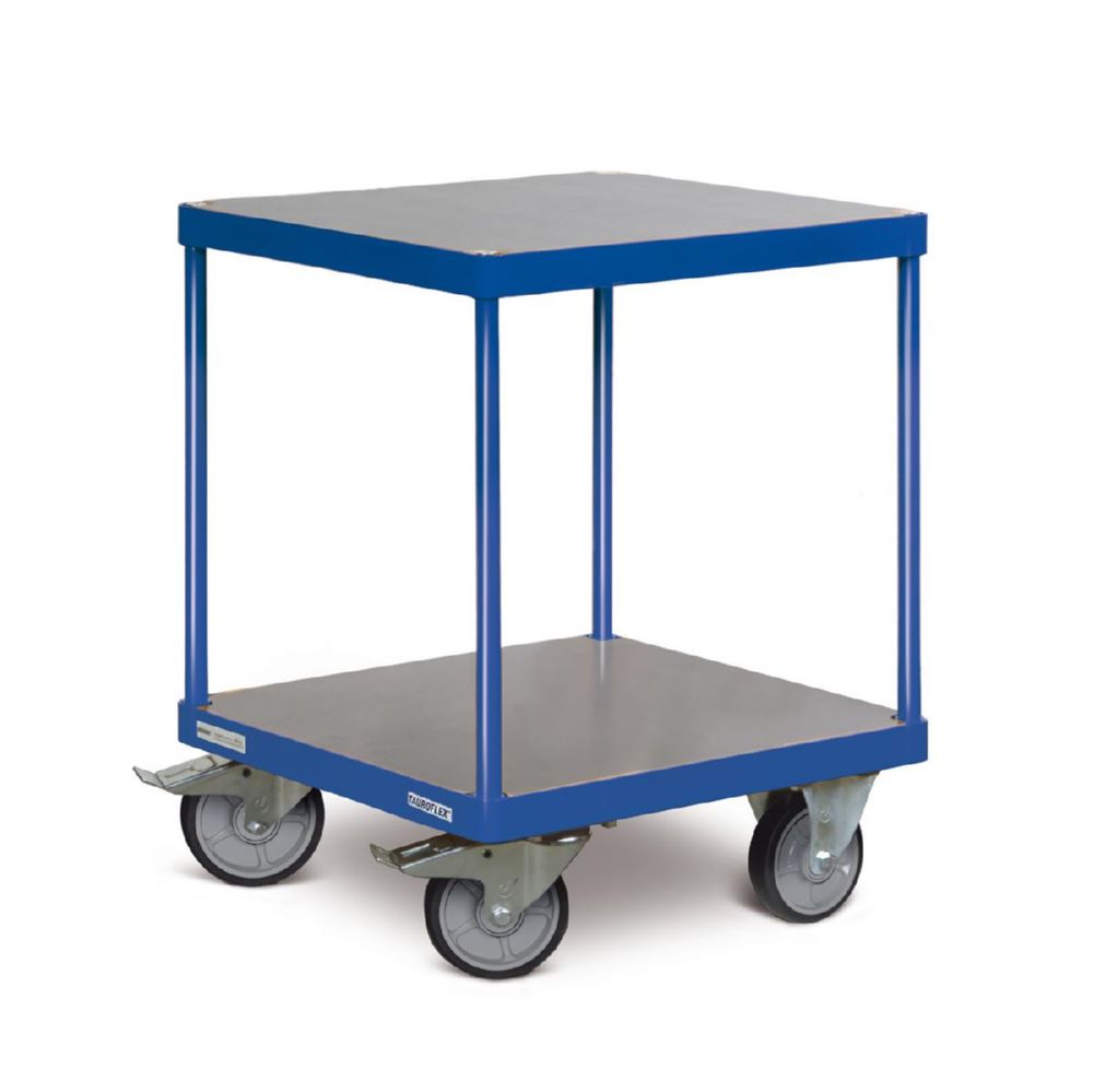 Produktbild Tauroflex Montagewagen mit 2 Ladeflächen bis 250 kg 700 x 700 x 890 mm