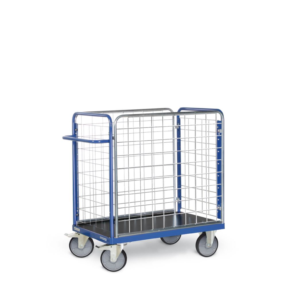 Produktbild Tauroflex Paketwagen F6 Baukastensystem mit Gitter 800 x 1390 x 1200 mm