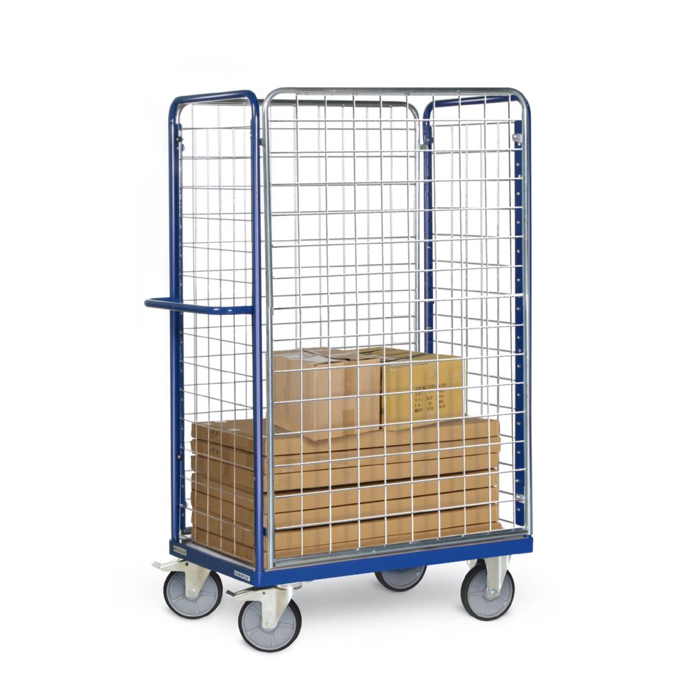 Produktbild Tauroflex Paketwagen F6 Baukastensystem mit Rollen 600 x 1190 x 1800 mm bild 2