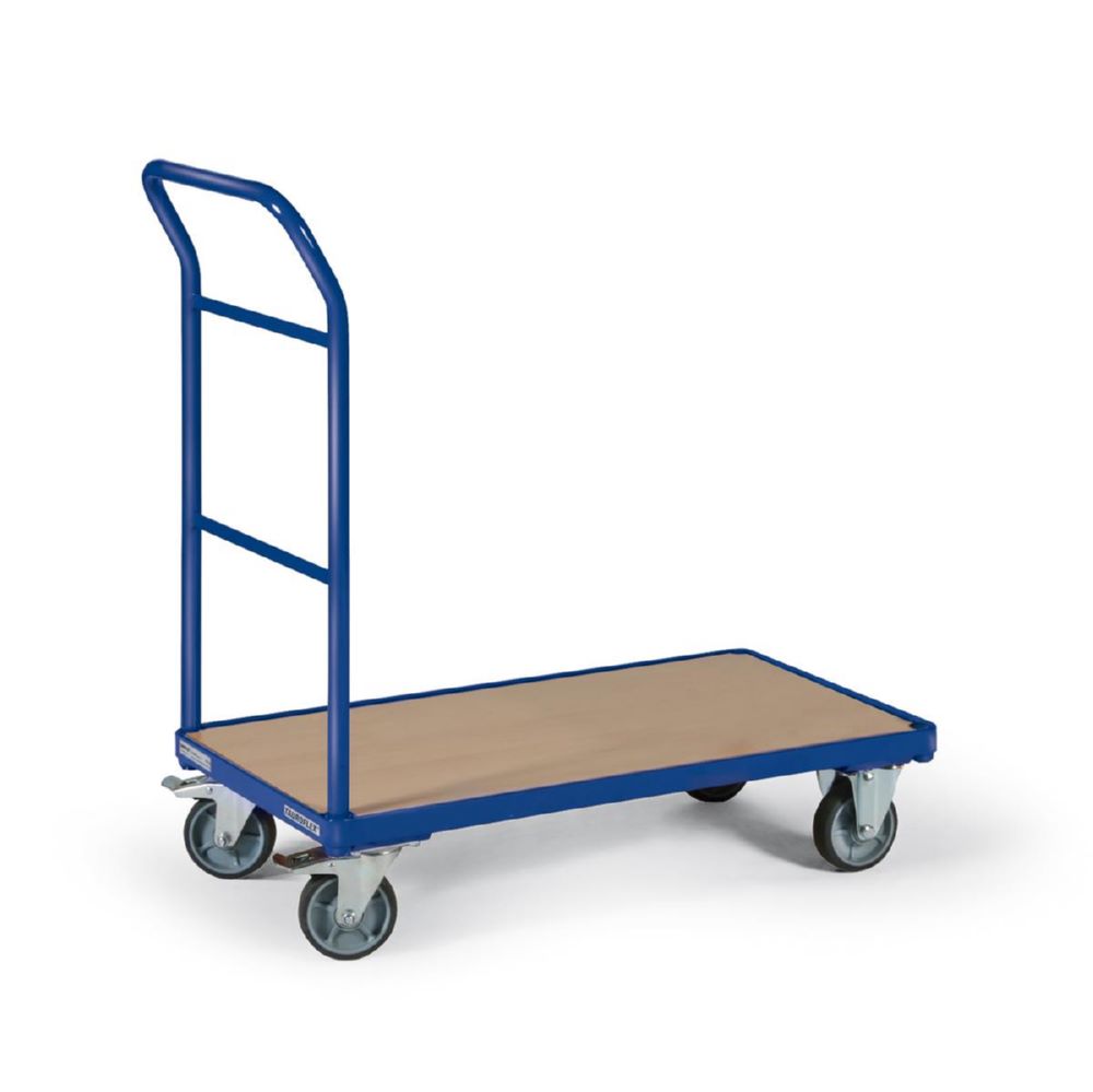 Produktbild Tauroflex Plattformwagen basic mit MDF Ladefläche 250 kg Last 600 x 1175 x 1015 mm bild 2