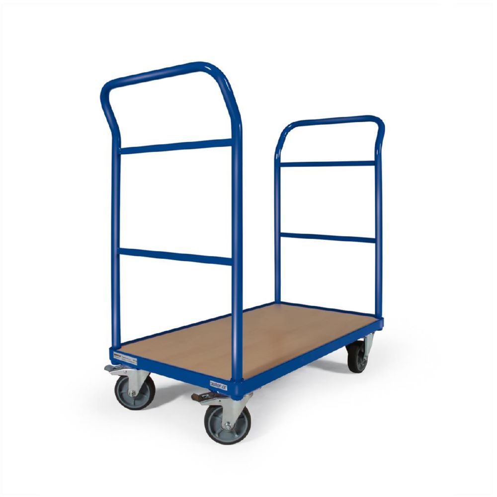 Produktbild Tauroflex Plattformwagen basic mit 2 hohen Schiebebügel 600 x 1265 x 1015 mm bild 1