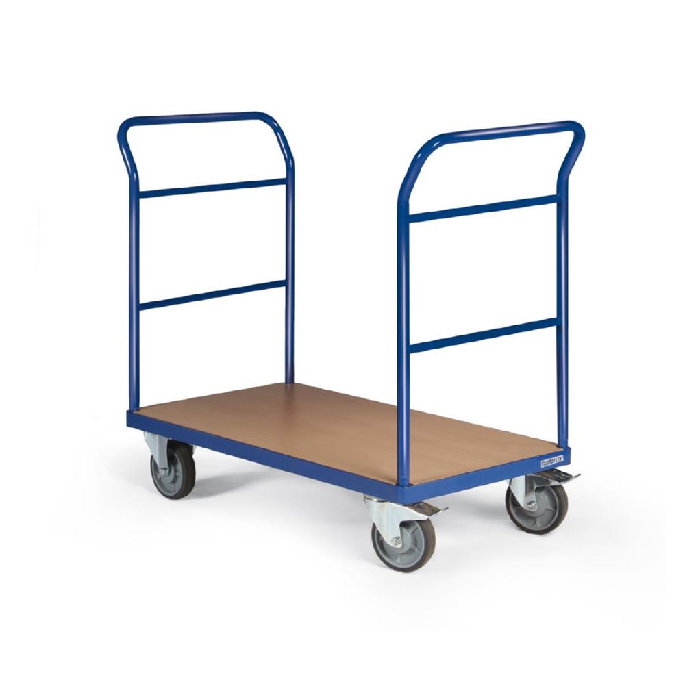Produktbild Tauroflex Plattformwagen F5 basic mit TPE Bereifung 700 x 1250 x 1060 mm bild 2
