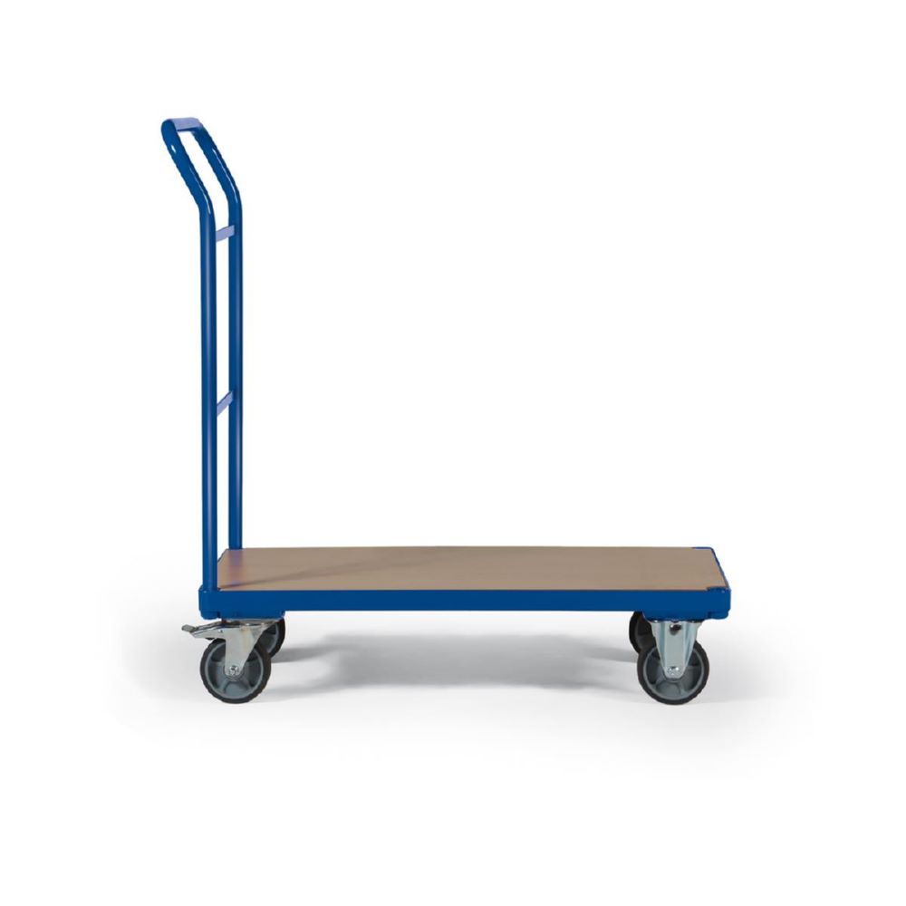 Produktbild Tauroflex Plattformwagen basic mit robustem Schiebebügel und 4 Rollen 500 x 1025 x 1015 mm bild 2
