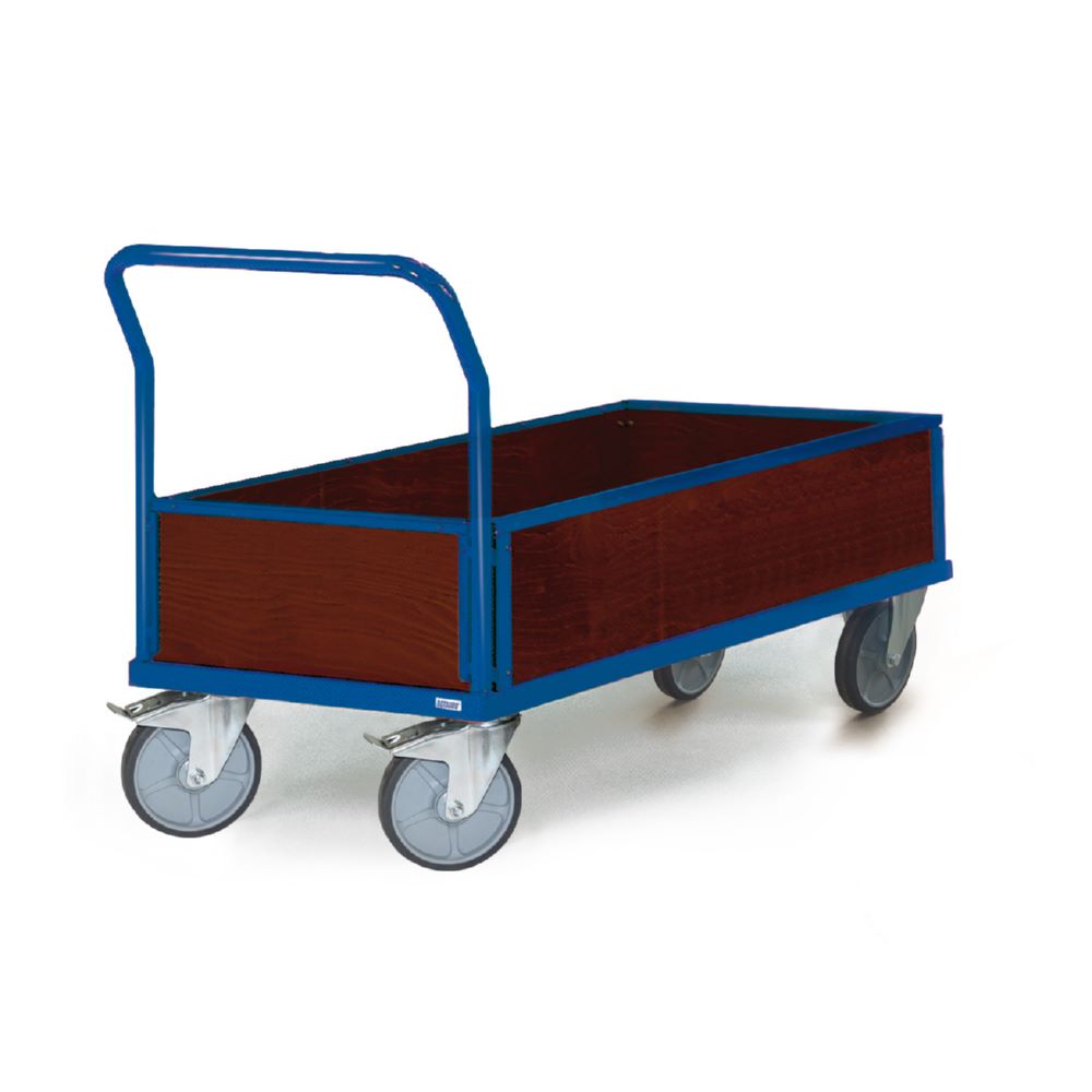 Produktbild Tauroflex Plattformwagen F6 mit Bordwänden Traglast 600 kg 600 x 1138 x 1090 mm