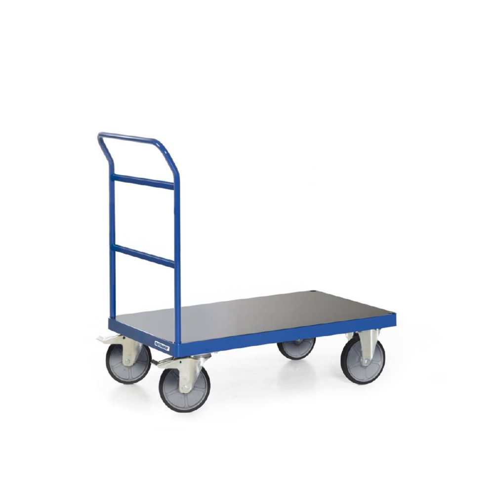 Produktbild Tauroflex Plattformwagen F6 mit hohem Schiebebügel 600 x 1160 x 1100 mm bild 1
