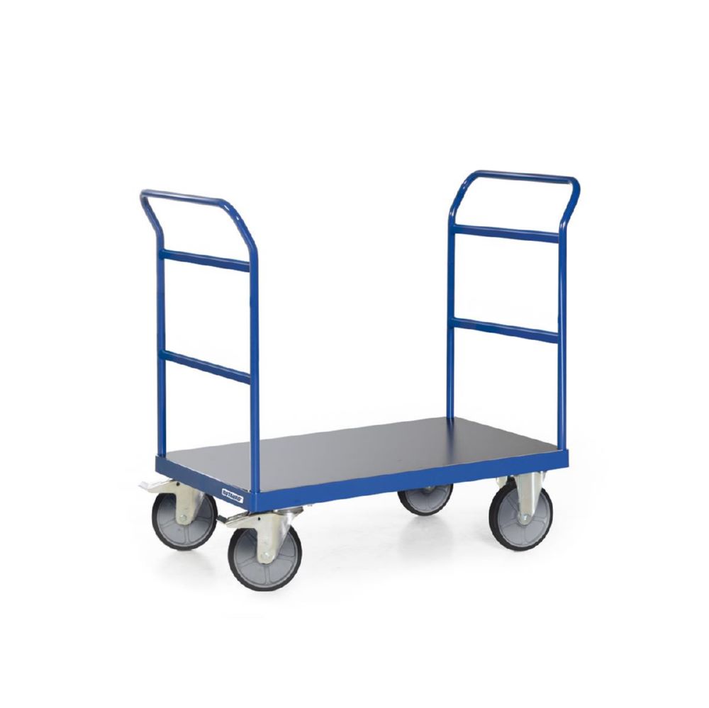 Produktbild Tauroflex Plattformwagen F6 mit 2 Schiebebügel 700 x 1250 x 1100 mm