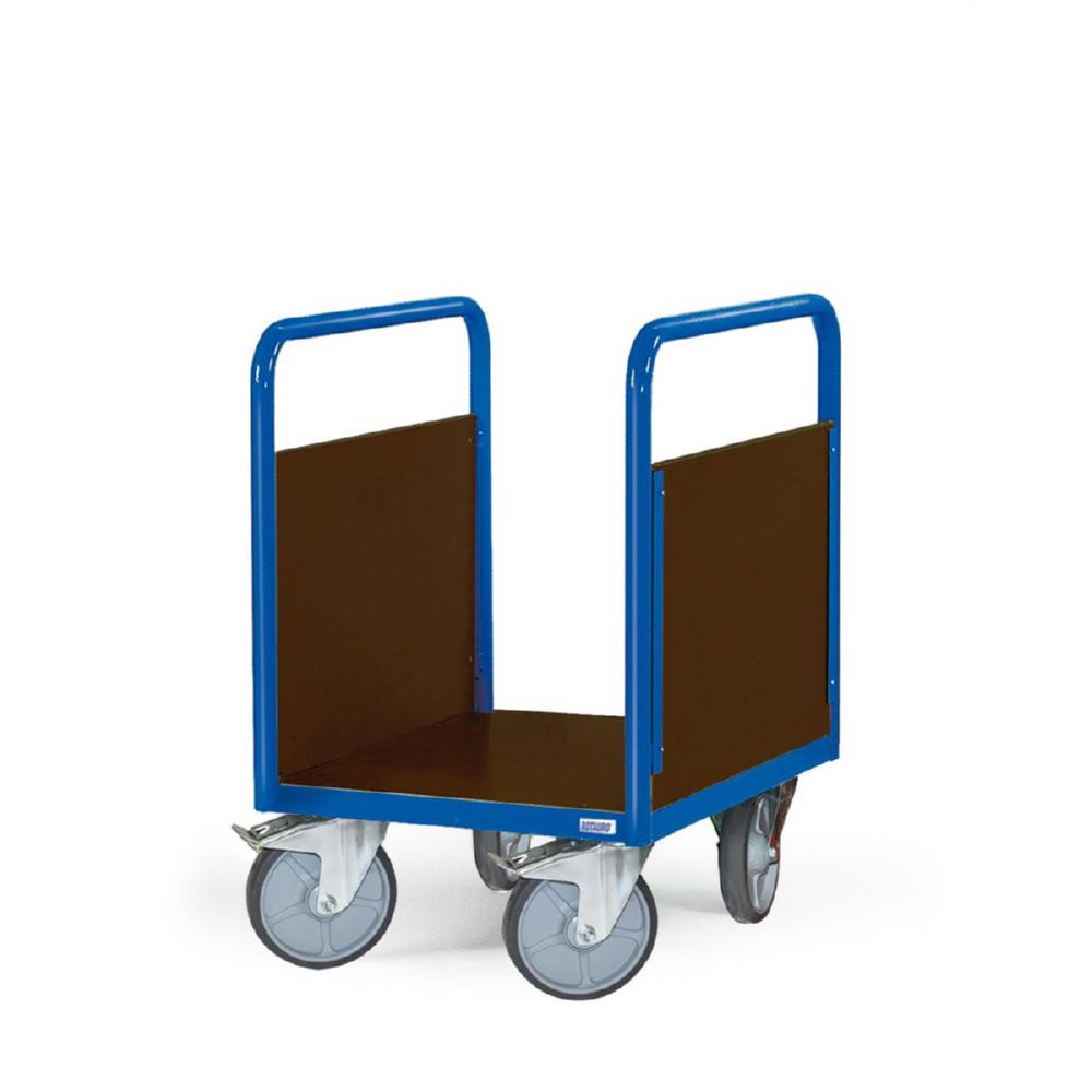 Produktbild Tauroflex Plattformwagen F6 mit 2 Seitenwänden 500 kg Traglast 500 x 988 x 1050 mm