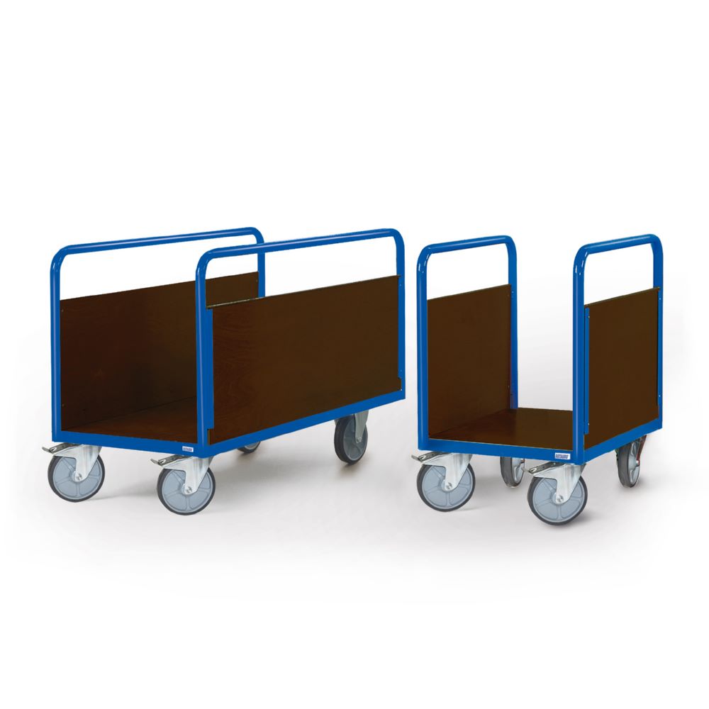 Produktbild Tauroflex Plattformwagen F6 mit 2 Seitenwänden 600 kg Traglast 700 x 1138 x 1090 mm bild 2