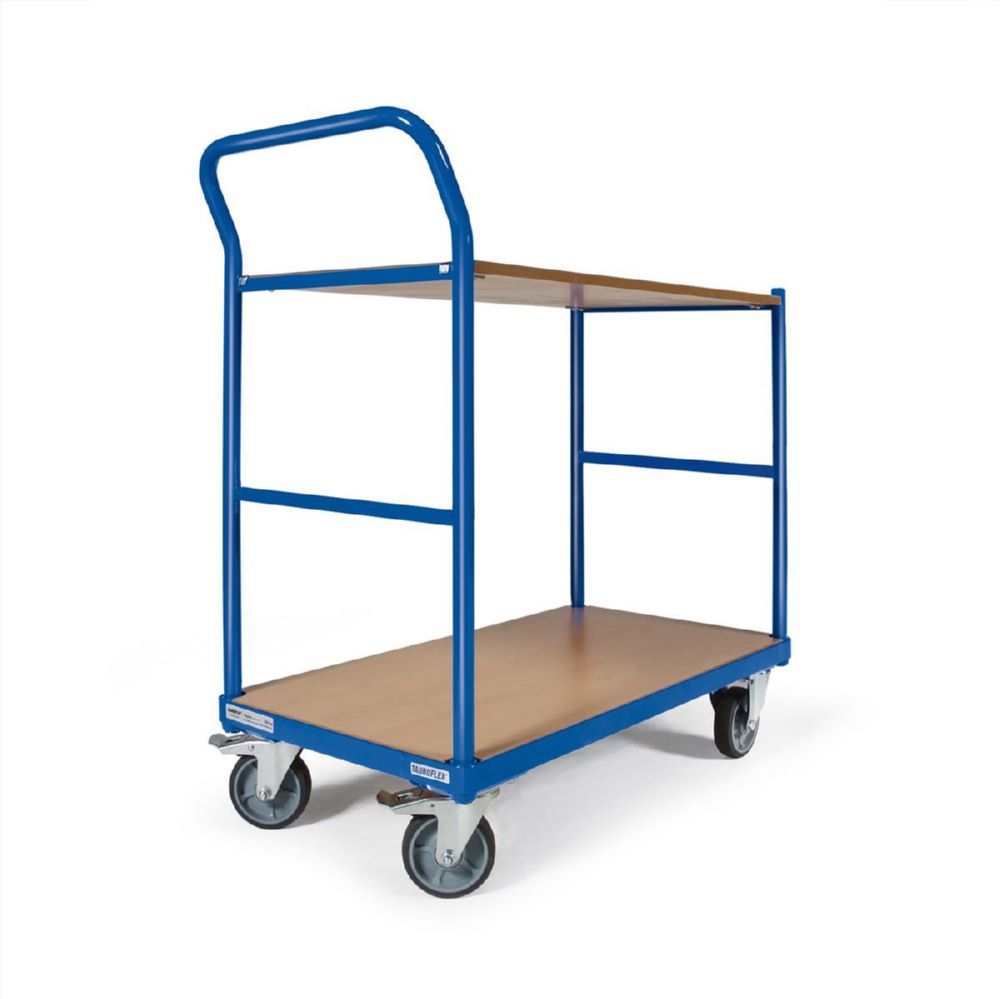 Produktbild Tauroflex Tischwagen basic Serie F 250 mit großem Schiebebügel 600 x 1175 x 1015 mm