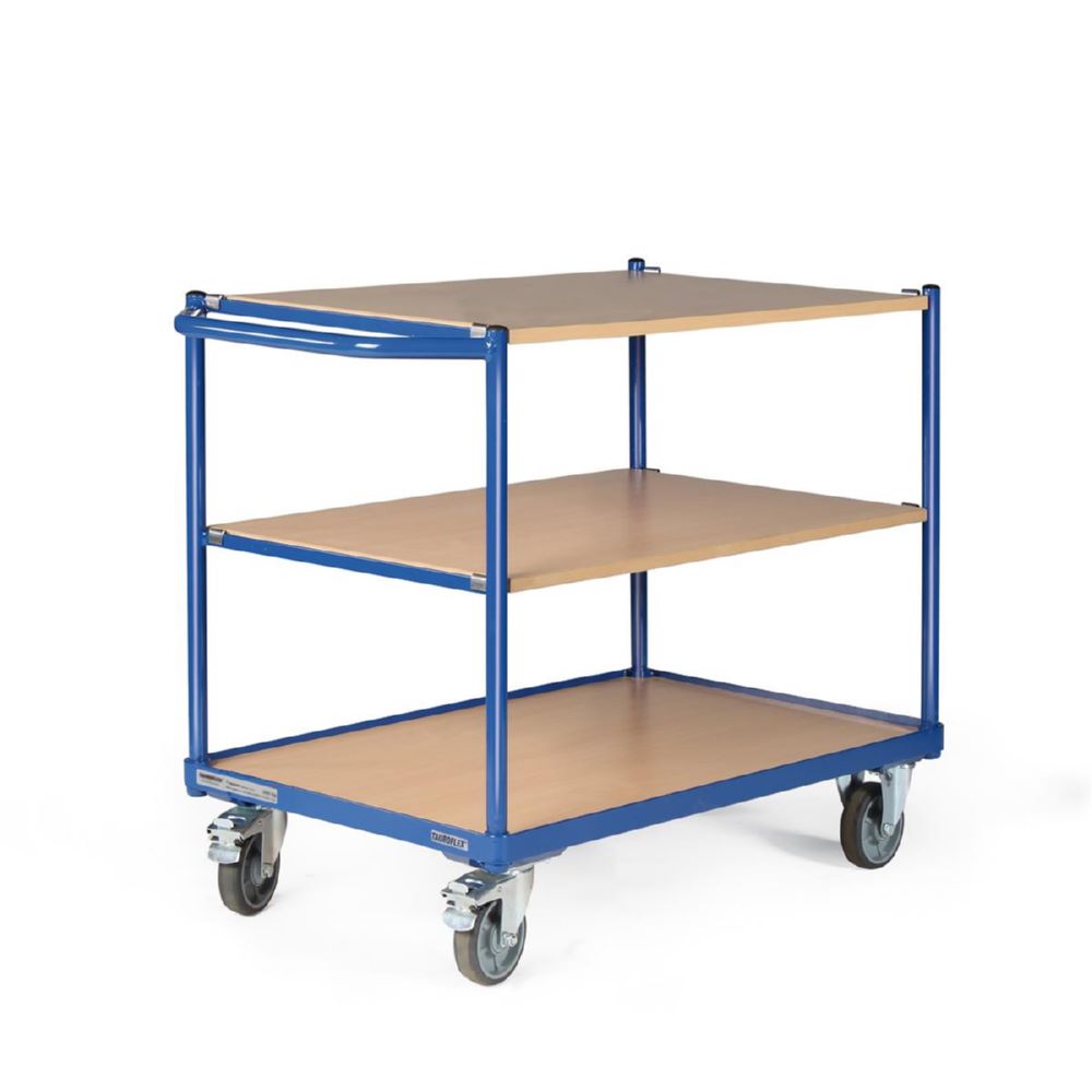 Produktbild Tauroflex Tischwagen basic Serie F 250 3 stabile Ladeflächen 600 x 1175 x 835 mm bild 3