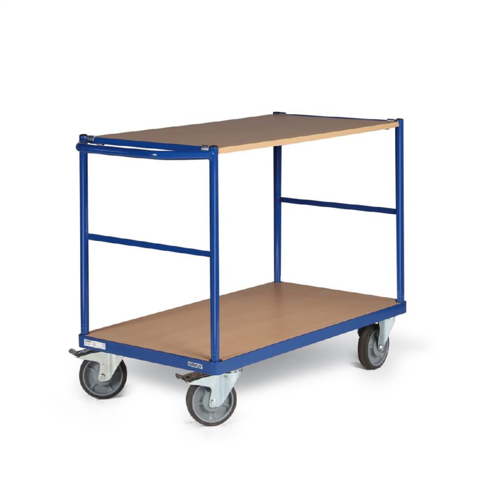Produktbild Tauroflex Tischwagen basic Serie F bis 350 kg 2 Ladeflächen 600 x 1185 x 925 mm bild 4