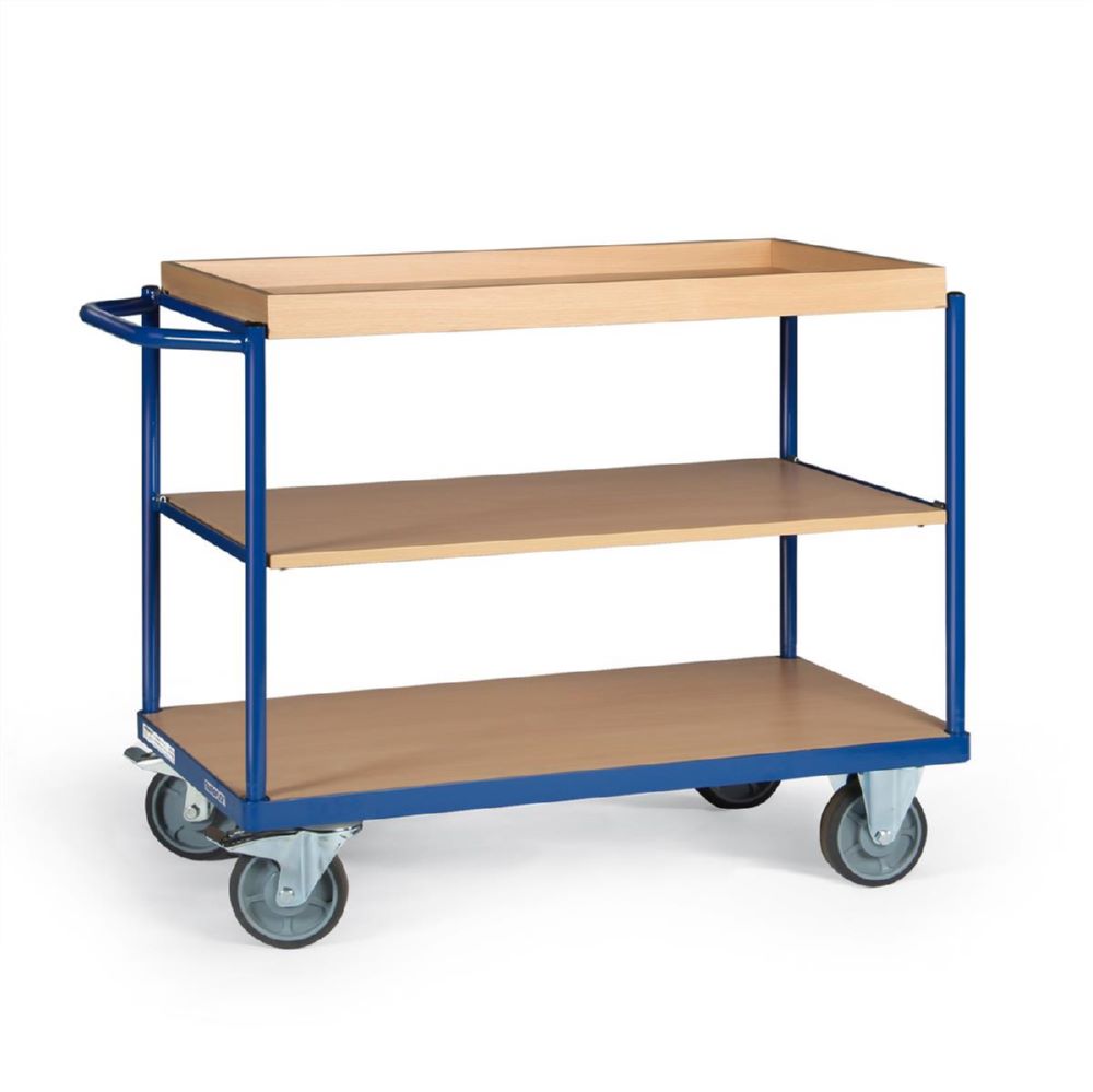 Produktbild Tauroflex Tischwagen basic Serie F 3 Etagen mit Sonderausstattung 700 x 1185 x 925 mm bild 2