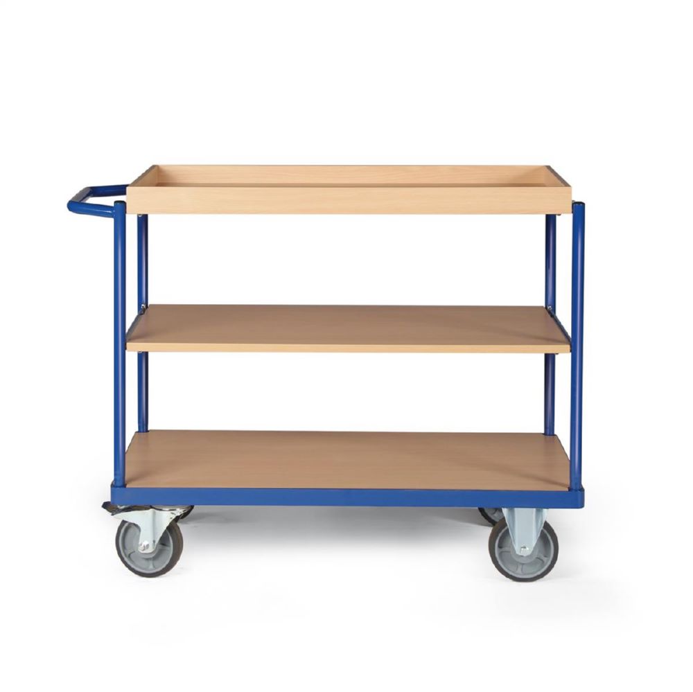 Produktbild Tauroflex Tischwagen basic Serie F 3 Etagen mit Sonderausstattung 700 x 1185 x 925 mm bild 3