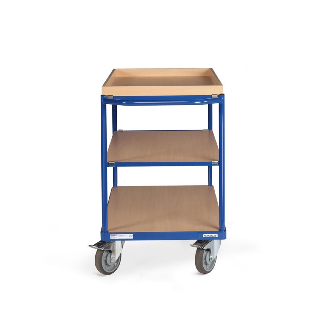 Produktbild Tauroflex Tischwagen basic Serie F 3 Etagen mit Sonderausstattung 700 x 1185 x 925 mm bild 4