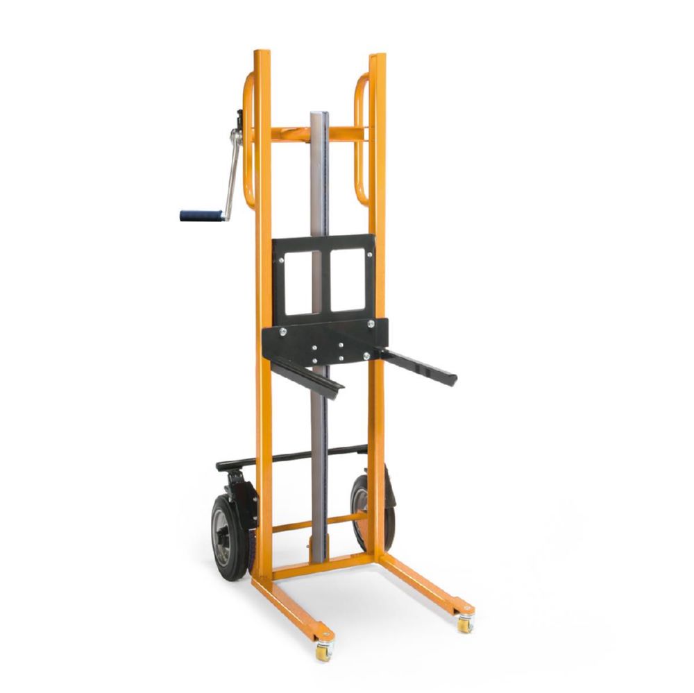 Produktbild Taurolifter Hochhubwagen Hubkarre mit Gabelaufnahme Vollgummi Bereifung Traglast 150 kg bild 2