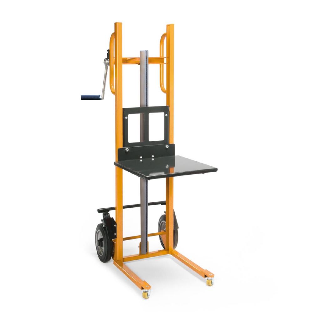 Produktbild Taurolifter Hubkarre mit Plattform Vollgummibereifung Traglast 150 kg bild 2
