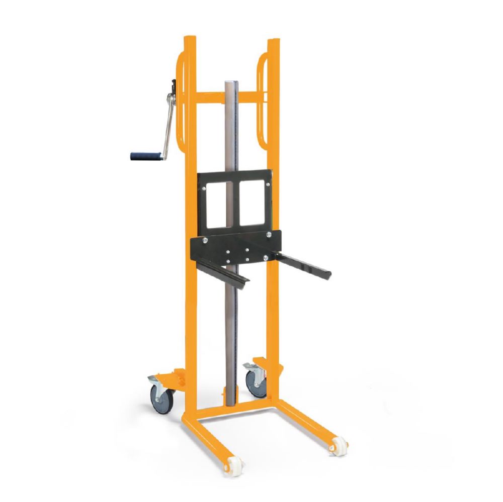 Produktbild Taurolifter Hochhubwagen Materialheber mit Gabelaufnahme TPE Bereifung Traglast 150 kg bild 2