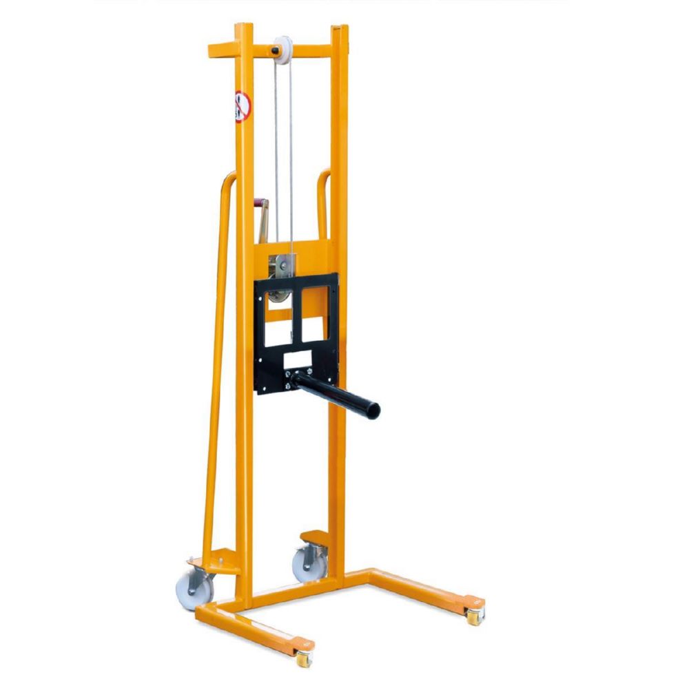 Produktbild Taurolifter Materiallifter mit Lastdorn 600 mm PA Rollen Last bis 100 kg RAL 1028