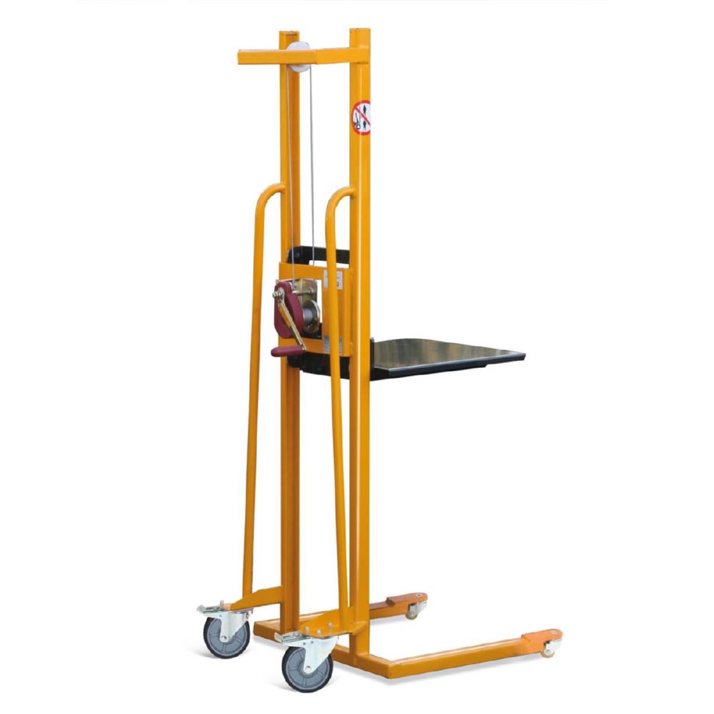 Produktbild Taurolifter Materiallifter mit Plattform 500 x 460 mm Hubhöhe 1500 mm Last 100 kg bild 1