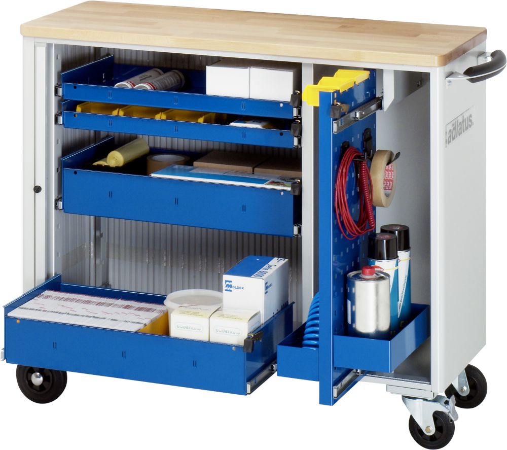 Produktbild RAU Werkzeugwagen adlatus Modell 10010 860 x 1025 mm