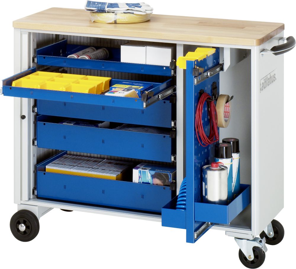 Produktbild RAU Werkzeugwagen Serie adlatus Modell 10020 Breite 1025 mm bild 2