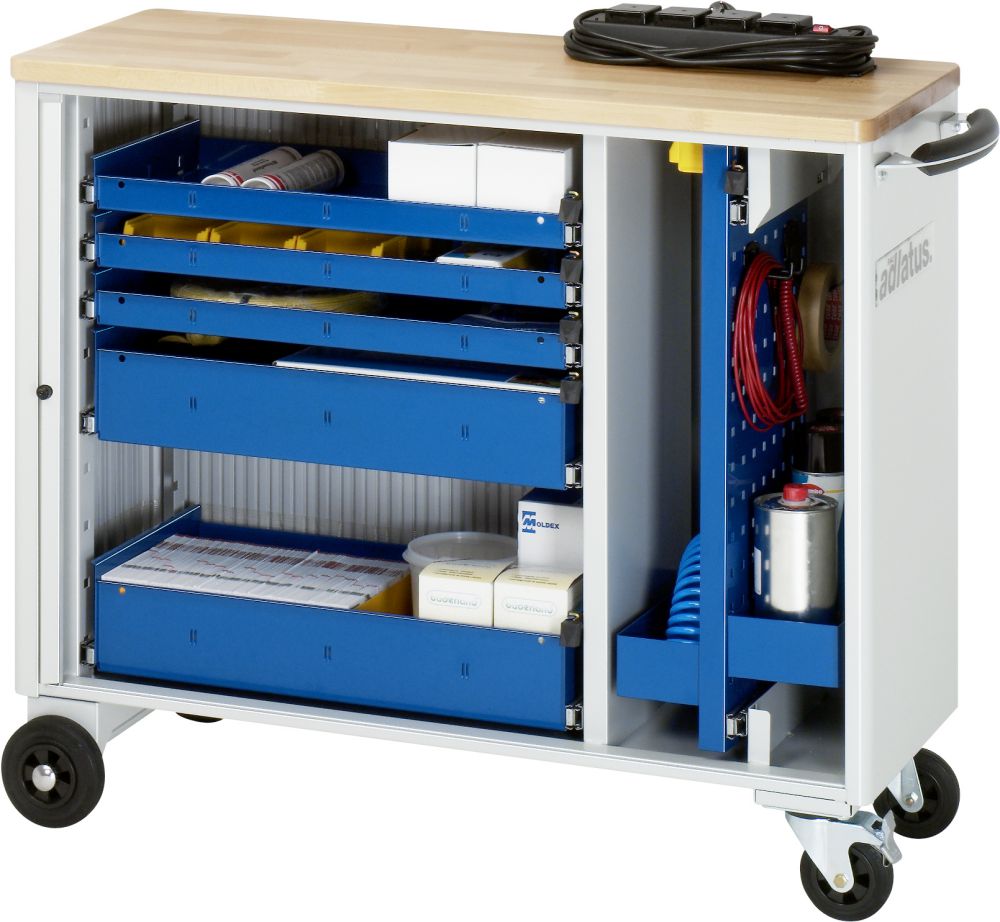 Produktbild RAU Werkzeugwagen adlatus Modell 10050 mit 860 x 1025 mm