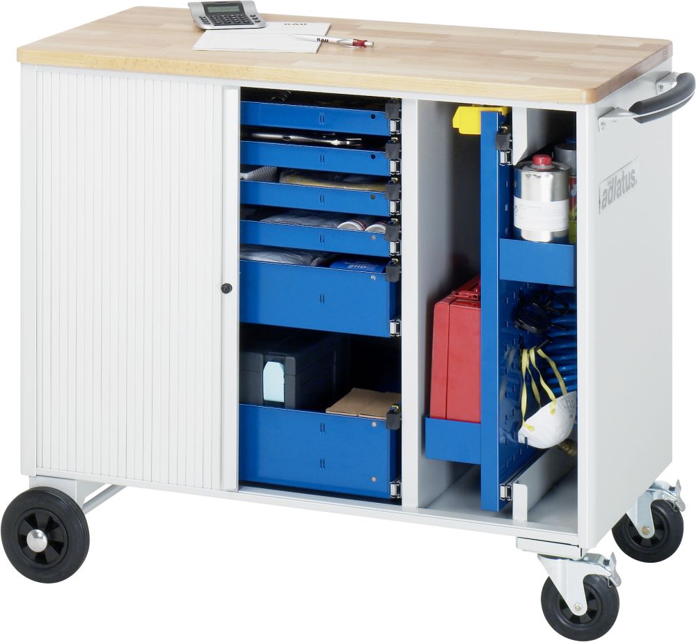 Produktbild RAU Werkzeugwagen adlatus Modell 10220 1025 mm breit