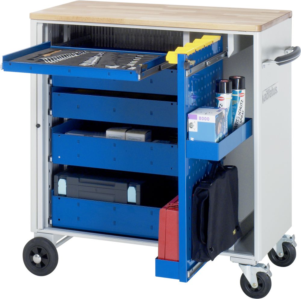 Produktbild RAU Werkzeugwagen Serie adlatus Modell 10610 mit 1025 mm Breite
