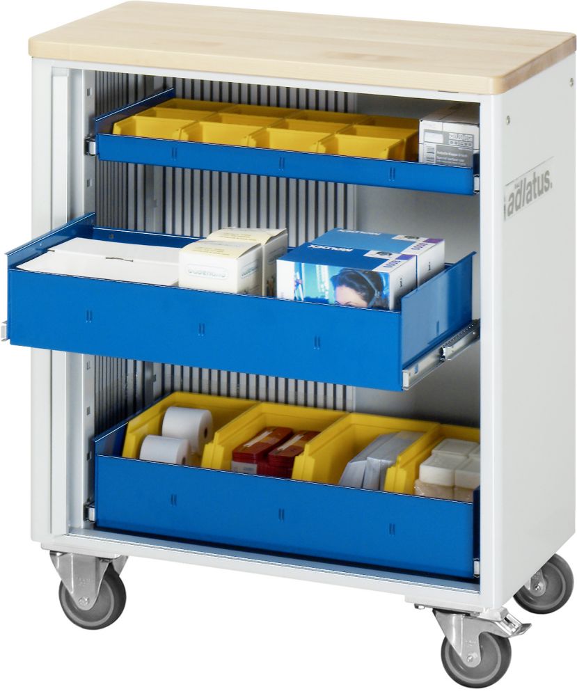 Produktbild RAU Werkzeugwagen Serie adlatus Modell 7020 725 mm breit